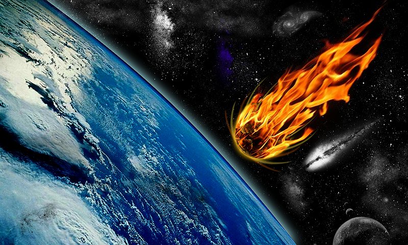 2025年7月に地球に落ちる予定の隕石